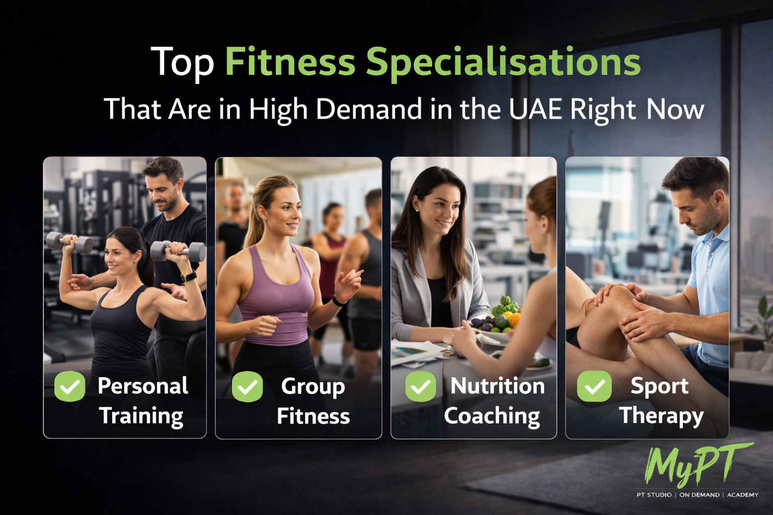 Top Fitness Specialisations That Are in High Demand in the UAE Right Now