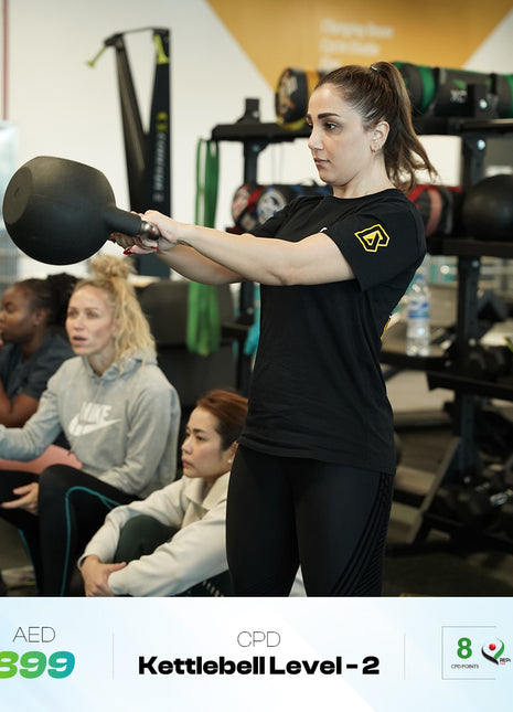 Kettlebell Level 2 – 8 CPD Points